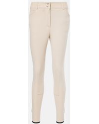 Loro Piana - Doris Cotton-Blend Twill Slim Pants - Lyst
