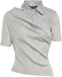 Y. Project - Twisted Double Collar Polo Shirt - Lyst