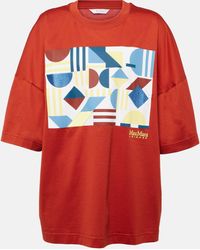 Max Mara - Satrapo Printed Cotton Jersey T-shirt - Lyst