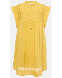 Isabel Marant - Leazali Cotton Minidress - Lyst