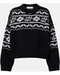 Rohe - Fair Isle Wool Sweater - Lyst