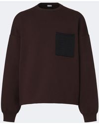 Loewe - Anagram Cotton-Blend Sweater - Lyst