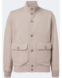 Fedeli - Cashmere Bomber Jacket - Lyst