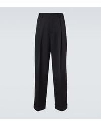 Dolce & Gabbana - Wool And Silk-Blend Gabardine Suit Pants - Lyst