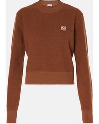 Loewe - Pullover Anagram Aus Wolle - Lyst