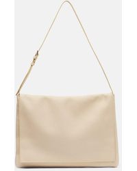 The Row - Schultertasche Nan Aus Leder - Lyst