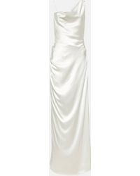 Vivienne Westwood - Bridal Minerva Silk Satin Gown - Lyst