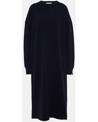 Extreme Cashmere - N°106 Weird Cashmere-blend Midi Dress - Lyst