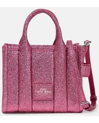Marc Jacobs - Mini Handtasche mit Glitter - Lyst