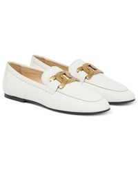 Tod's - Flat Shoes White - Lyst