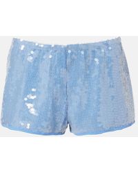 Oséree - Sequined Shorts - Lyst