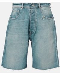 Maison Margiela - Bermuda-Shorts Aus Denim - Lyst