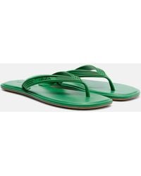 Bottega Veneta - Sampieri Thong Sandals - Lyst