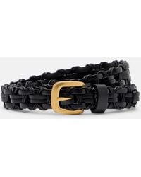 The Row - Cord Woven Leather Belt - Lyst