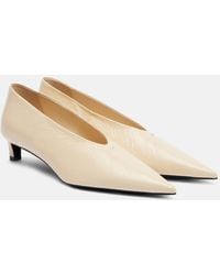 Jil Sander - Leather Pumps - Lyst