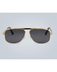 Cartier Occhiali da sole color oro - Metallizzato