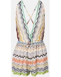 Missoni - Zig Zag Playsuit - Lyst