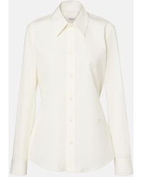 Tod's - Belted Cotton Poplin Shirt - Lyst