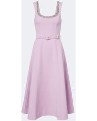 Rebecca Vallance - Yolanda Embellished Crepe Cocktail Dress - Lyst