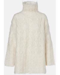 JOSEPH - Fortin Cable-Knit Mohair-Blend Sweater - Lyst