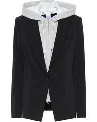 Veronica Beard Blazer Scuba Dickey - Nero