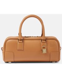 Loewe - Amazona 23 Leather Tote Bag - Lyst