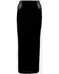 Dion Lee - Cutout Jersey Midi Skirt - Lyst