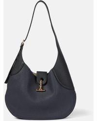 Loro Piana - Bobbin Medium Leather Shoulder Bag - Lyst