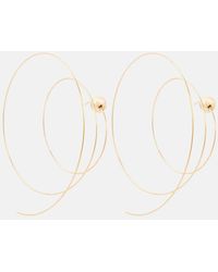 Alaïa - Orecchini Thin Spiral S - Lyst