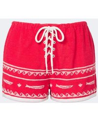 Posse - Cody Cotton Terry Shorts - Lyst