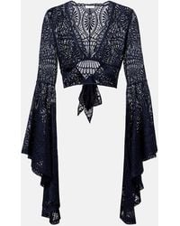 Alexandra Miro - Talia Lace Top - Lyst