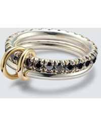 Spinelli Kilcollin - Enzo Sterling And 18Kt Ring With Diamonds - Lyst