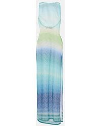 Missoni - Printed Midi Dress - Lyst