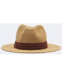 Eres - Marlon Raffia-Effect Panama Hat - Lyst