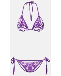 Dolce & Gabbana - Triang.Scorr.+Tanga - Lyst