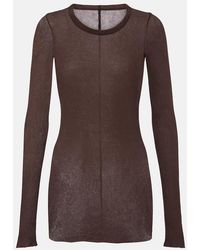 Rick Owens - Cotton Jersey Top - Lyst