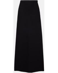 Max Mara - Vernice Jersey Maxi Skirt - Lyst