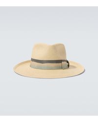 Borsalino - Harlem Straw Panama Hat - Lyst