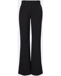 The Row - Coleman Wool Gabardine Straight Pants - Lyst