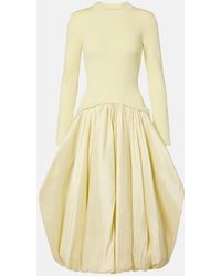 Jonathan Simkhai - Midikleid Izzy Aus Taft - Lyst