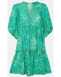 Poupette - Minikleid Aria Aus Baumwolle - Lyst