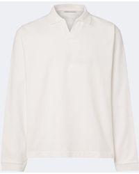 Studio Nicholson - Cotton Polo Jersey Shirt - Lyst