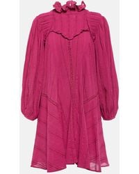 Isabel Marant - Robe Isma En Coton Melange - Lyst