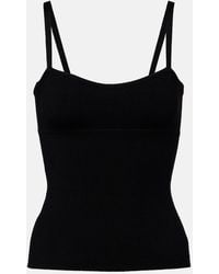 Max Mara - Epica Wool-Blend Top - Lyst