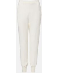 Stella McCartney - Tapered Jersey Sweatpants - Lyst