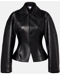 Bottega Veneta - Leather Jacket - Lyst