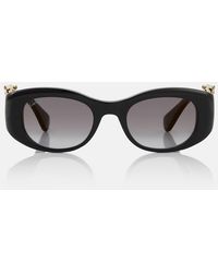 Cartier - Panthere De Cartier Square Sunglasses - Lyst