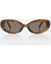 Dolce & Gabbana - Devotion Oval Sunglasses - Lyst