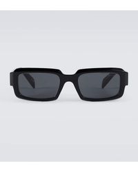 Prada - Eckige Sonnenbrille Symbole - Lyst