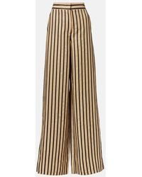 Max Mara - Gestreifte Formelle Hose - Lyst